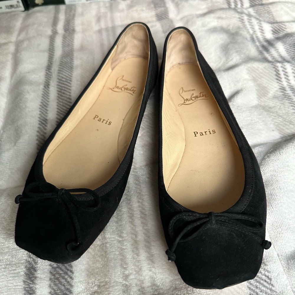 Black Christian Louboutin Rosella Flat
